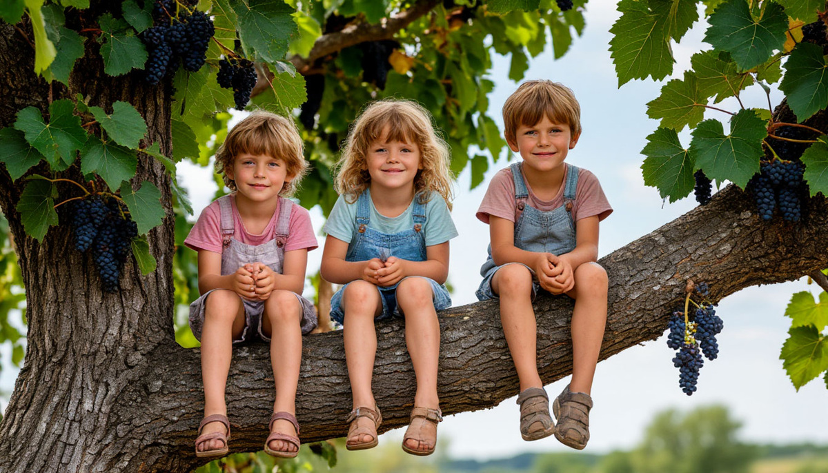 То ли шелковица, то ли виноград)))