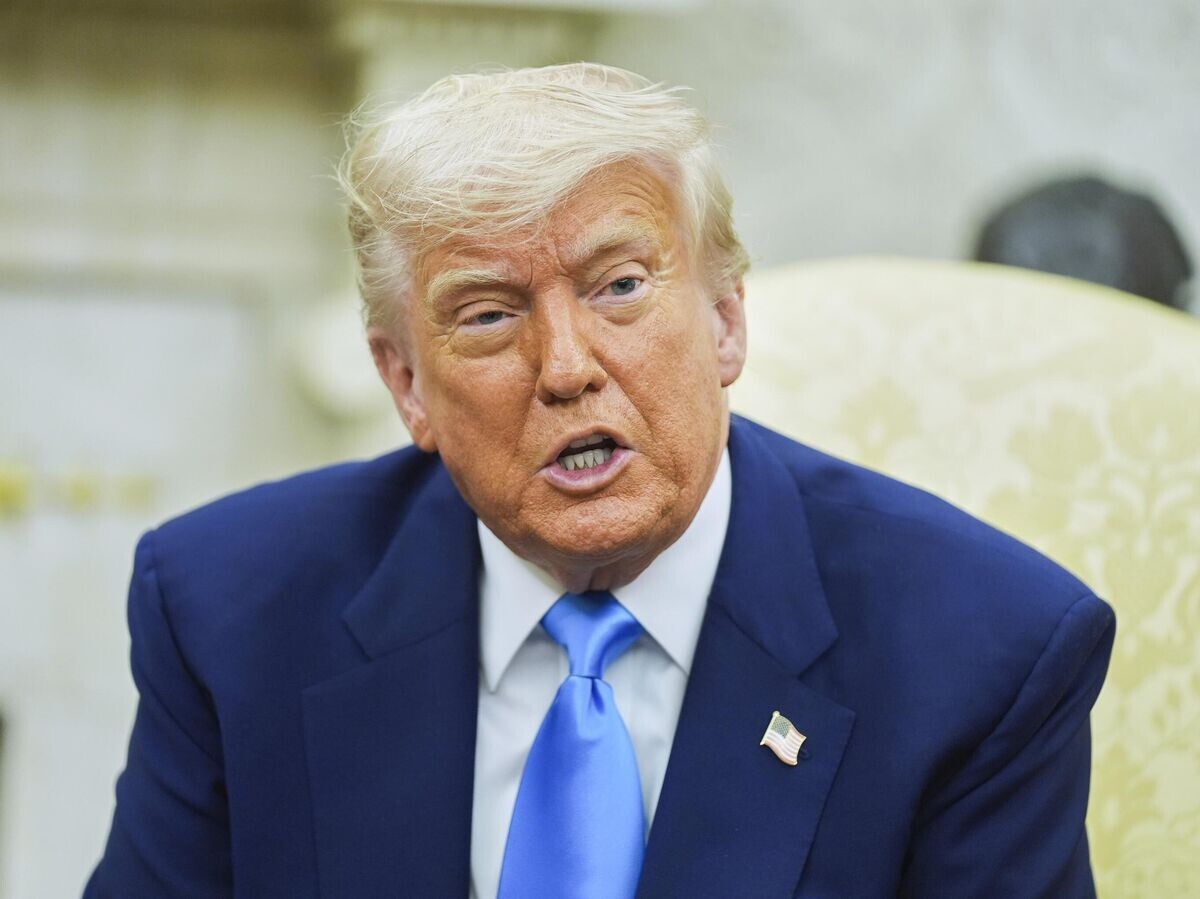    Президент США Дональд Трамп© AP Photo / Evan Vucci