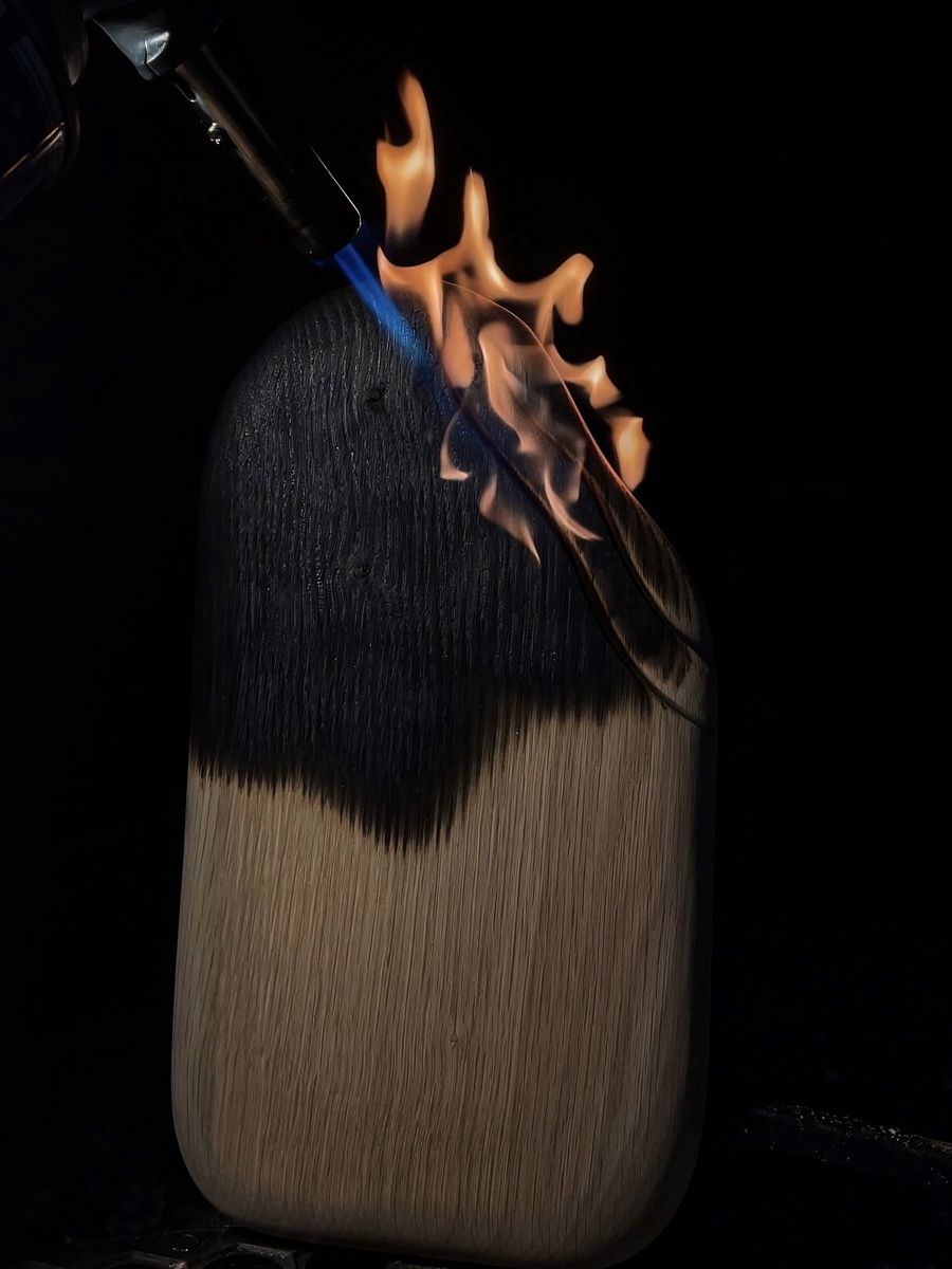 Процесс обжига доски Crickets home