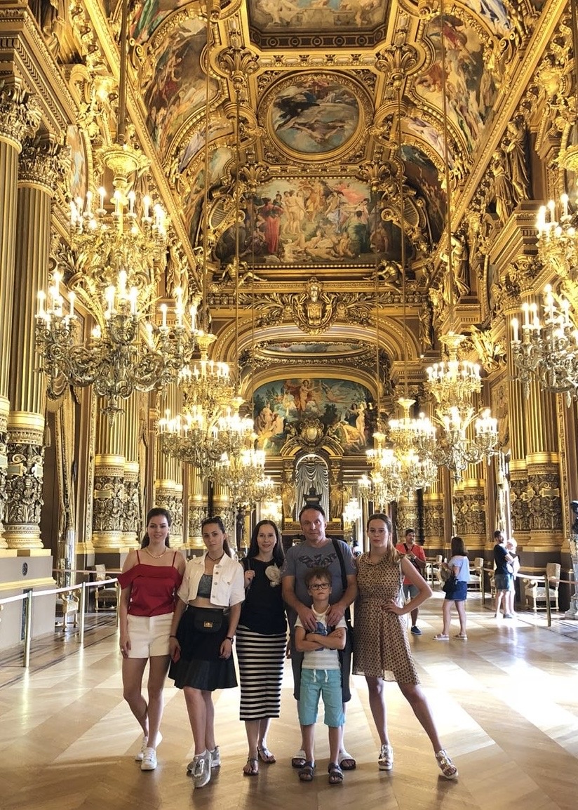 Июль 2018. Париж. Гранд–опера.