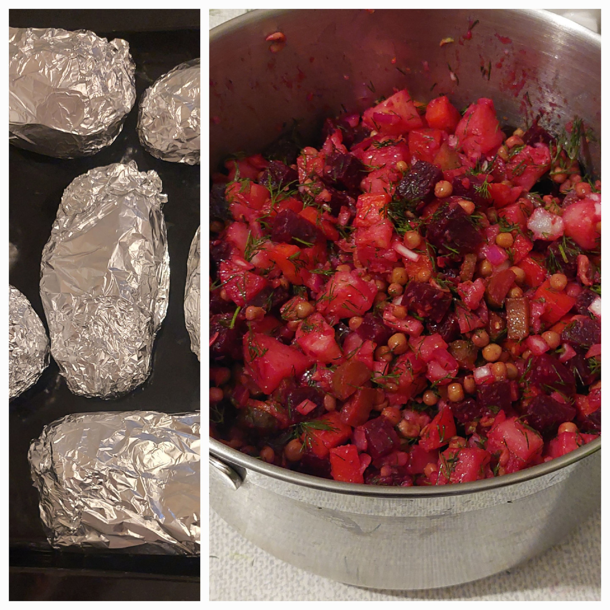 Овощи  не варила, а запекала. Так вкуснее получается.