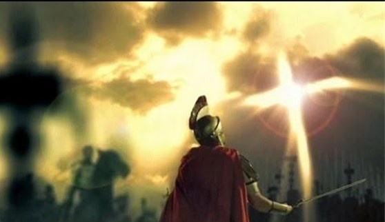 Явление креста императору Константину Фото из открытого доступа.