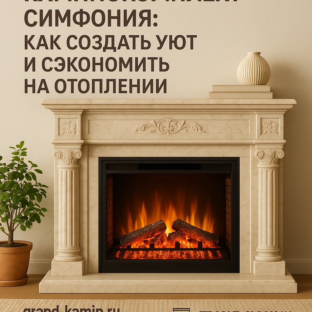    Каминокомплект Симфония: как создать уют и сэкономить на отоплении вашего дома Kamin