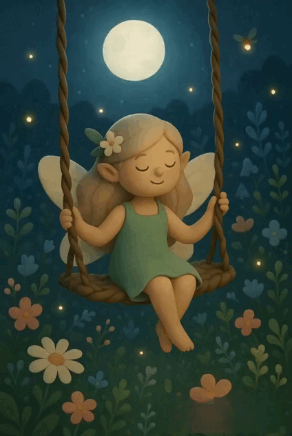 Видео с феей создано нейросетью по моему авторскому запросу (кадры из видео, преобразованные в GIF)