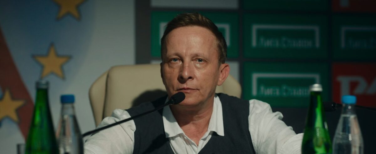 Иван Охлобыстин в фильме «Больше чем футбол»