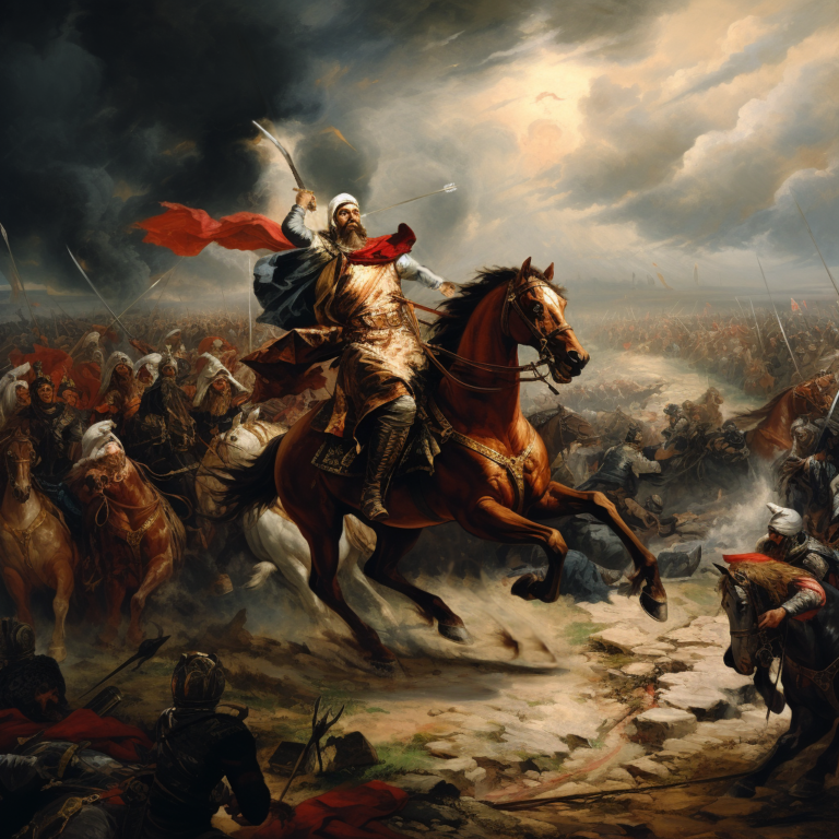 Гибель султана Мурада II в битве при Златице