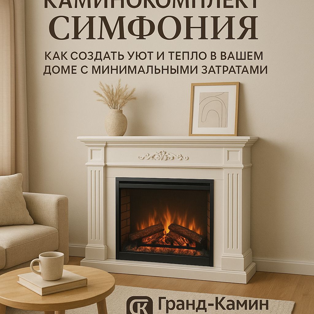    Каминокомплект Симфония: как создать уют и тепло в вашем доме с минимальными затратами Kamin