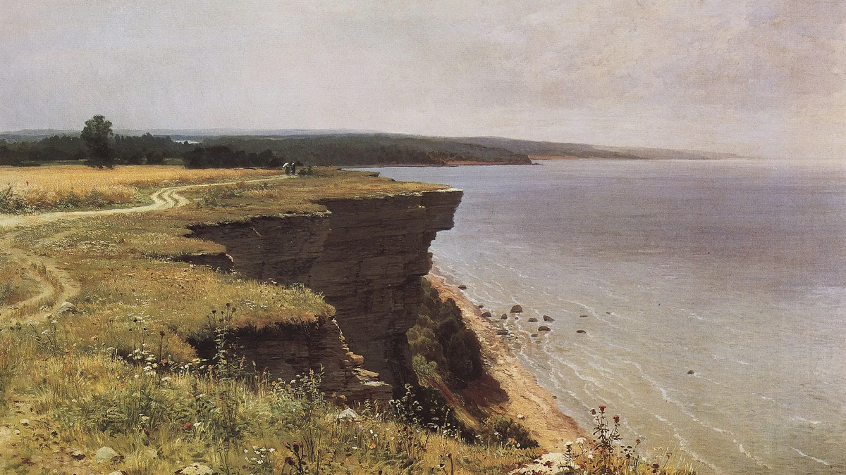 Иван Шишкин - У берегов Финского залива (Удриас близ Нарвы), 1889 г. Исчтоник: https://clck.ru/3Maunu