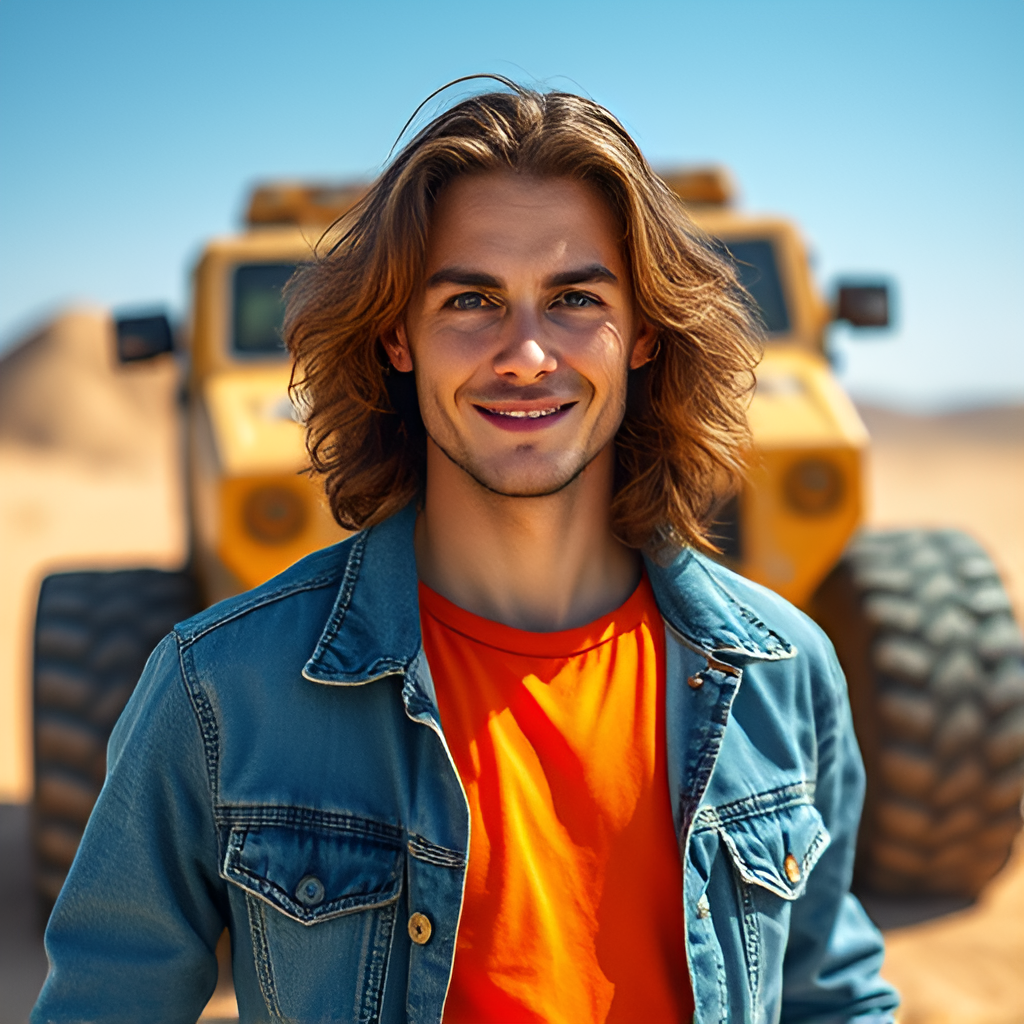 Алекс - техник службы доставки. В галерее иллюстрации созданы нейросетью для онлайн генерации картинок dezgo.com.