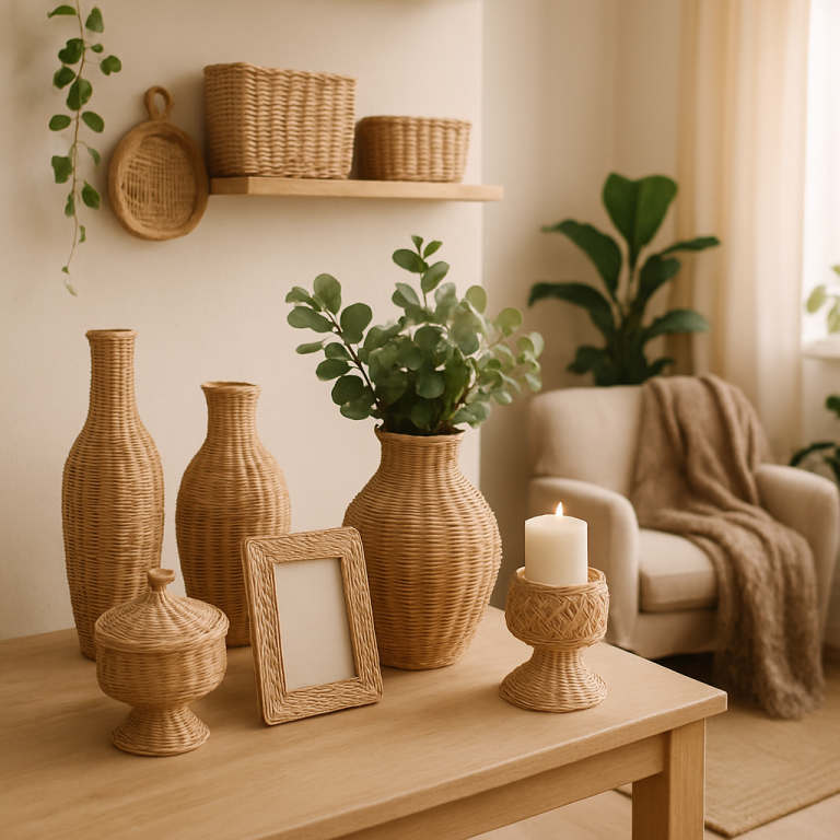    Как создать уют и красоту из остатков ротанга: 7 стильных идей для рукоделия на дому Loza