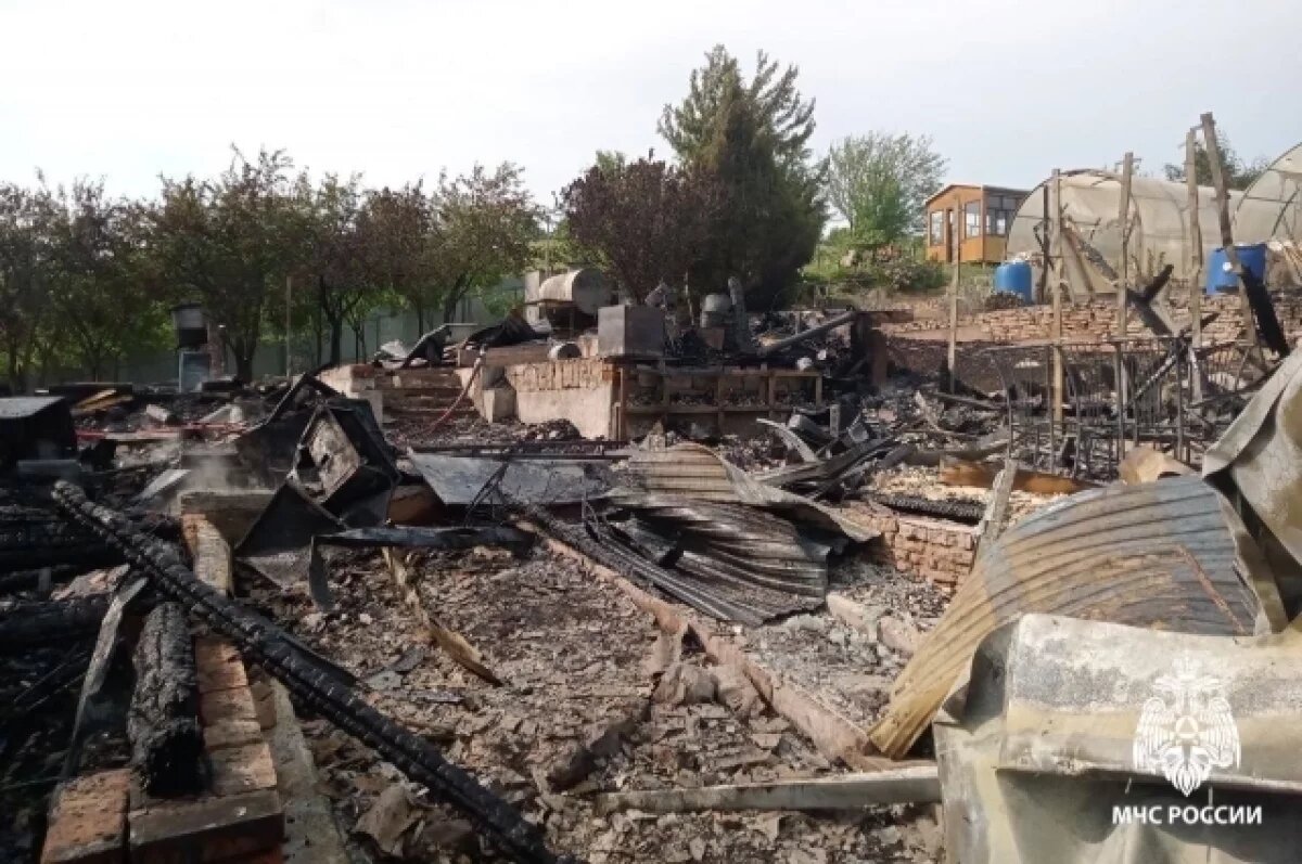    В Удмуртии пенсионер не смог спастись из горящего дома