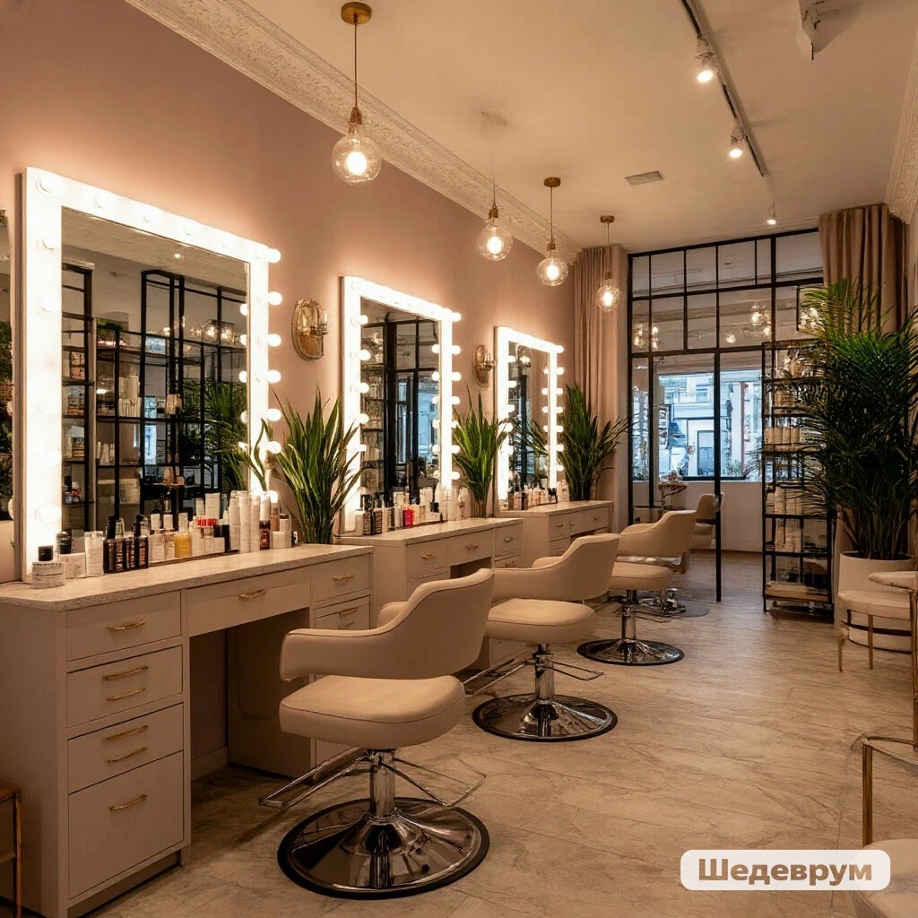 Салон красоты.