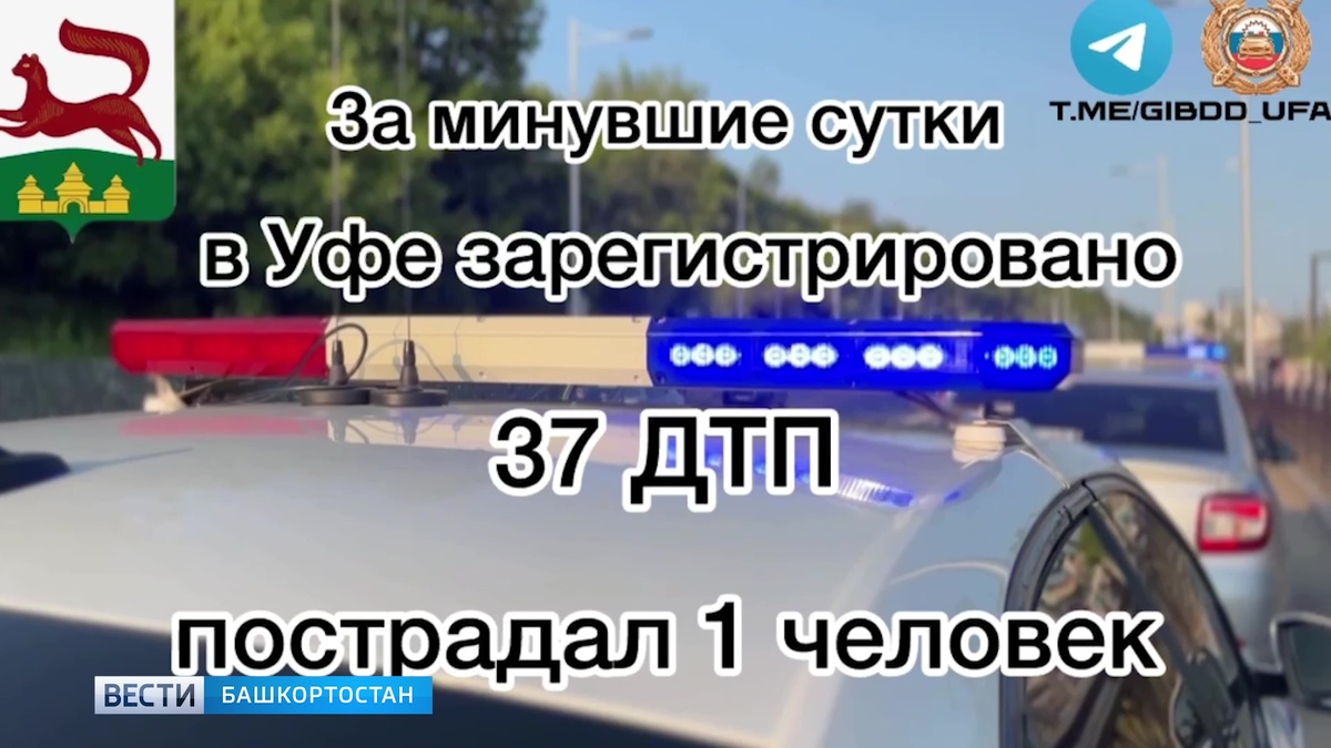    Пьяные водители, нарушители и один пострадавший: что произошло на дорогах Уфы за сутки