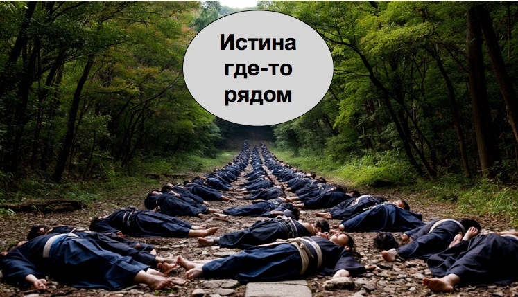 Оставь иллюзии и ложные идеи, отправляйся прямо к истине