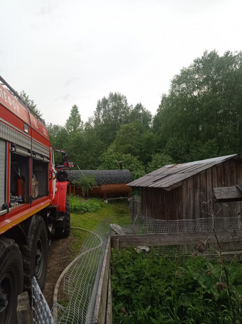    Мобильная баня-бочка сгорела в Пряжинском районеГоскомитет Карелии по безопасности