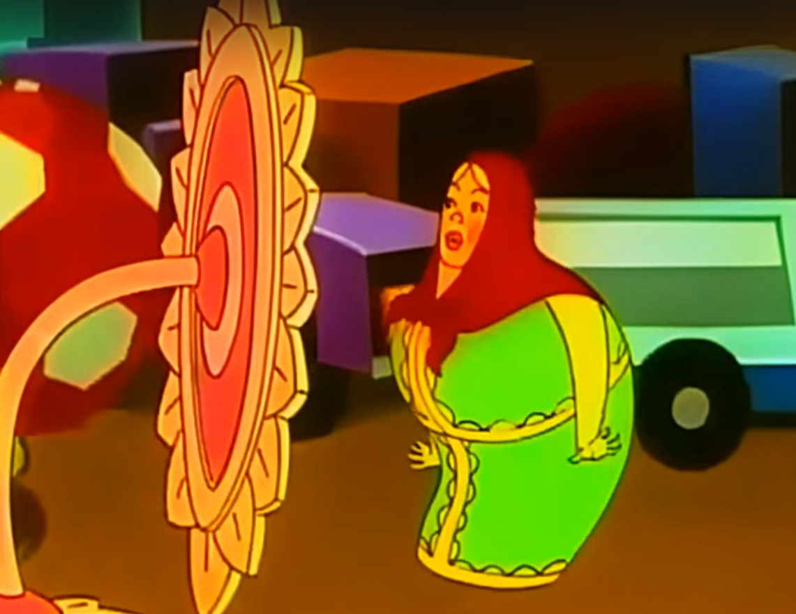 Кадр из мультфильма "Забава" 1995