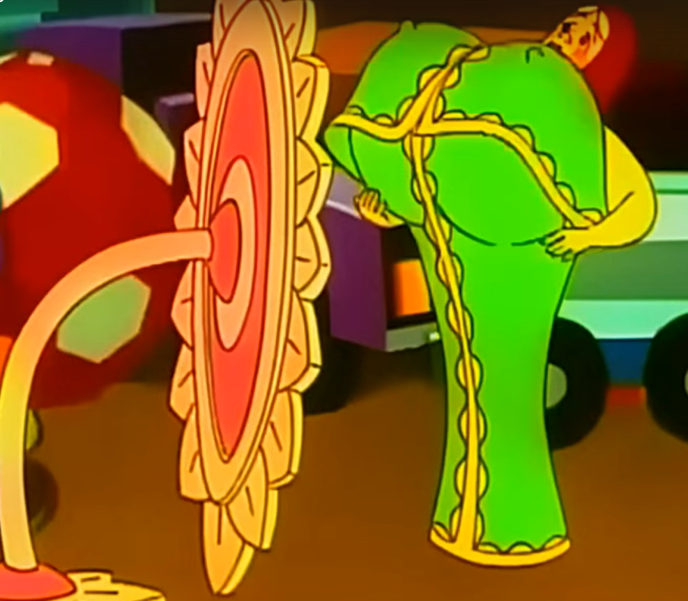 Кадр из мультфильма "Забава" 1995