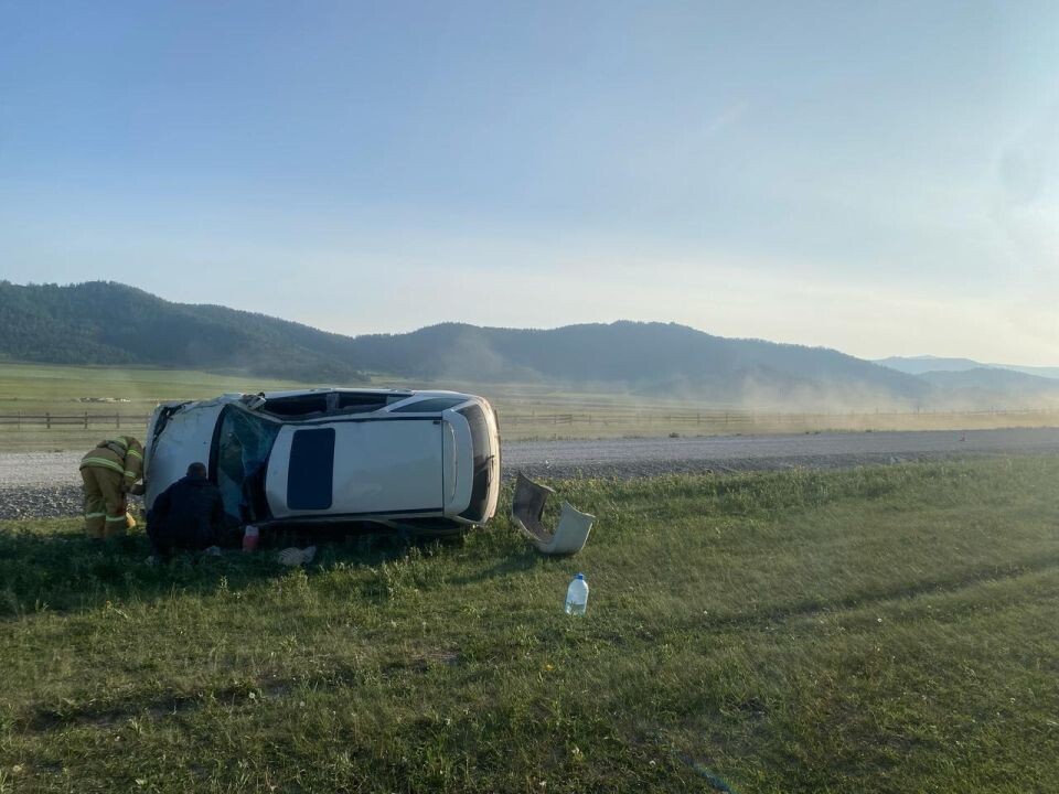    ДТП с перевертышем произошло в Республике Алтай. Источник: ГУ МВД по Республике Алтай
