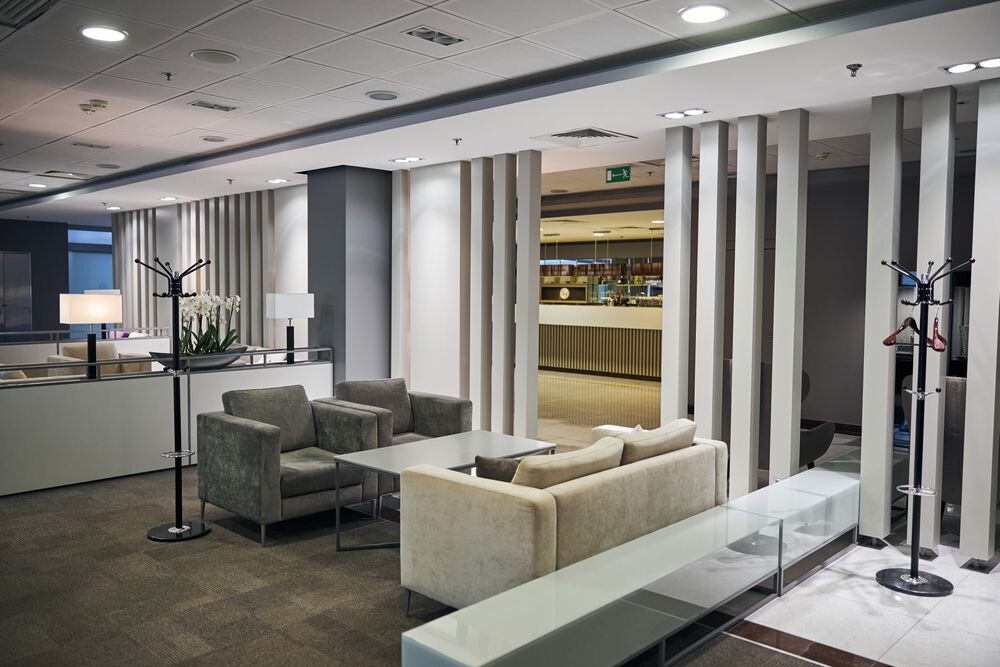 Бизнес-зал в аэропорту