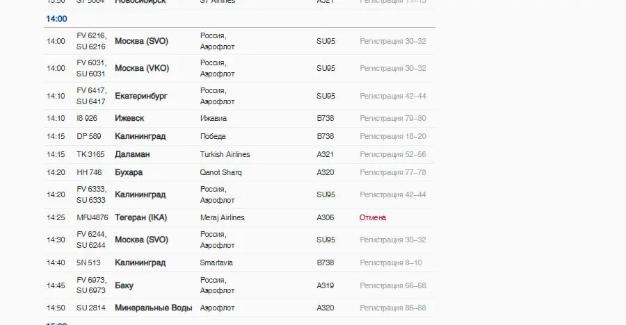    Фото: скриншот с сайта Пулково.