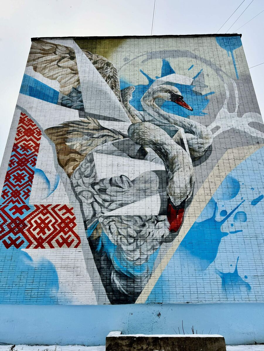 Пара лебедей - символ любви и верности