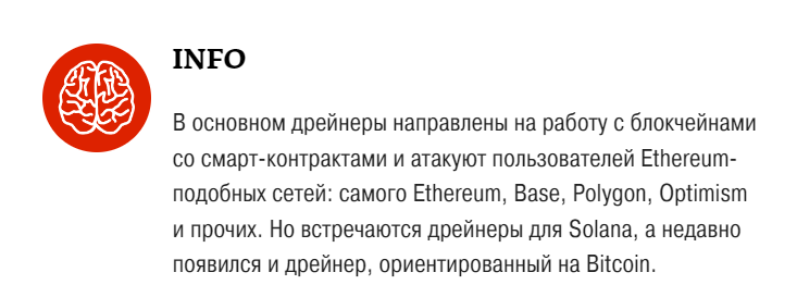 Как и с кем или чем работают связки с дрейнераи