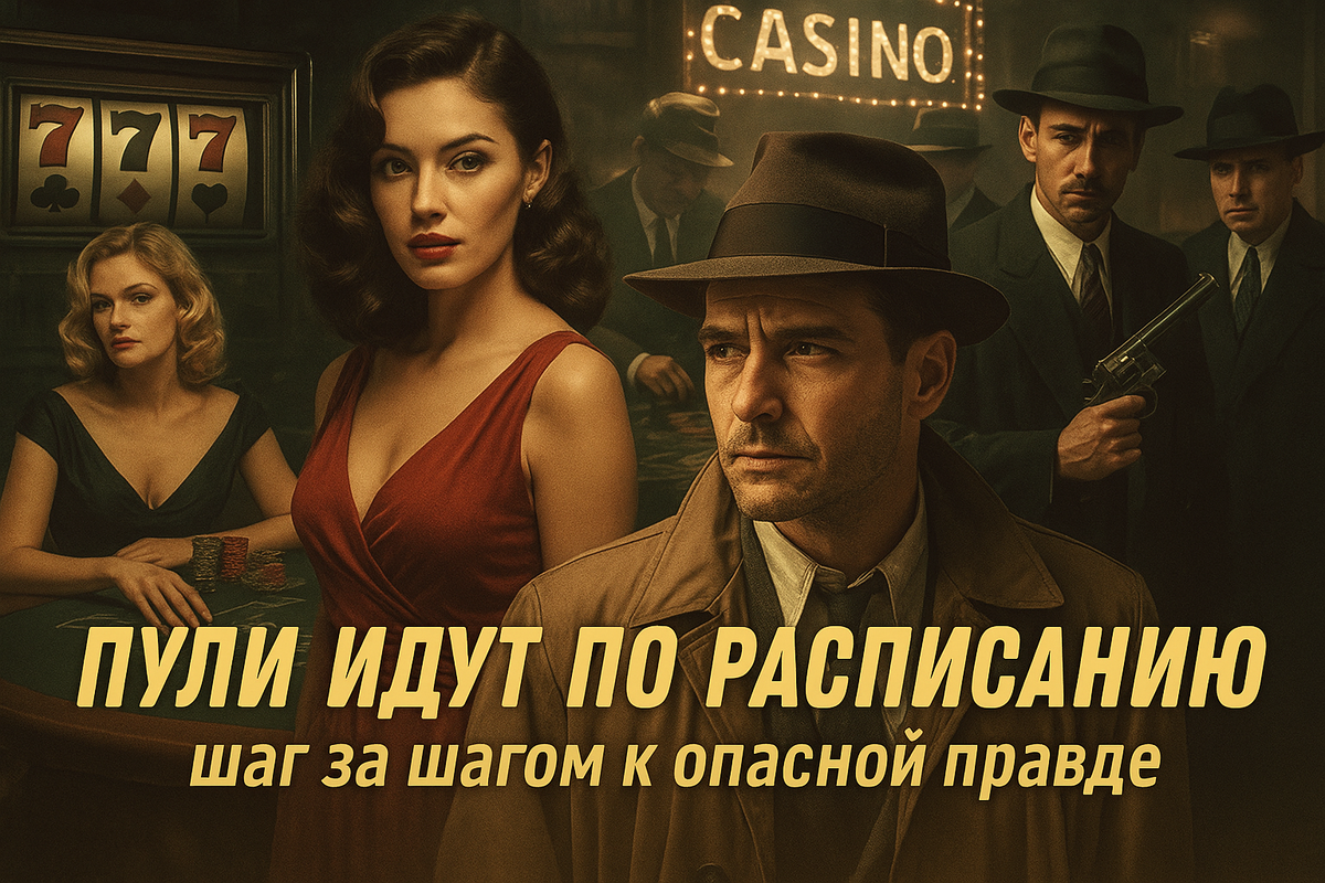 «Пули идут по расписанию» | Криминальный нуар в стиле Джеймса Хедли Чейза