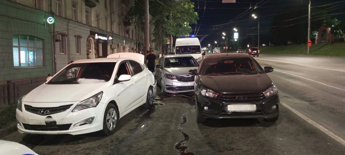    Массовая авария произошла в центре Ижевска