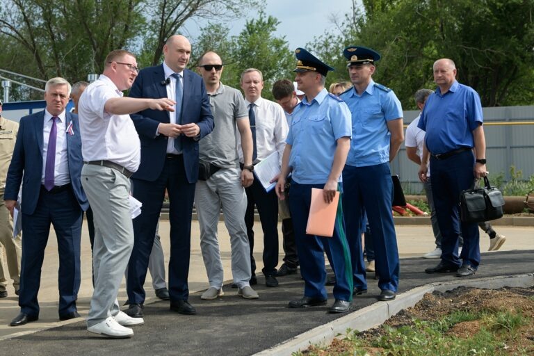    Евгений Солнцев раскритиковал строительство очистных сооружений в Оренбургском районе Марина Шарт