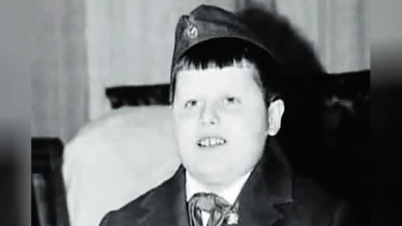 Эдуард Радзюкевич в детстве