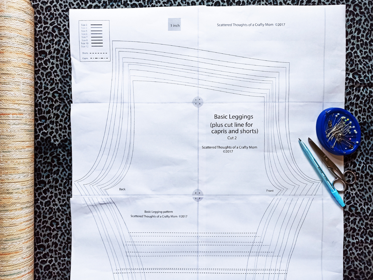 Склеила выкройку