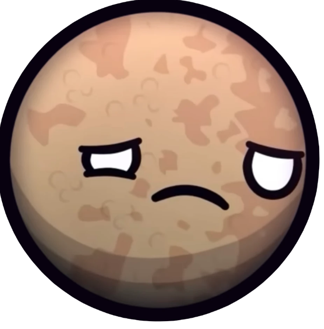 Основное
Гендер
Мужской (самоиндефикация)
Статус
Жив
Тип
Каменистая планета
Система
Солнечная
Спутники
Нет
Первое появление
Что, если Солнце исчезнет?
Прочее
Психическое состояние
Нормальное
Страхи
Потеря статуса планеты, смерть Солнца в будущем
Не любит
Солнечные вспышки, шутки Солнца, унижения от Венеры, тектоническую активность, когда его называют спутником Венеры, солнечные трофеи
Враги
Венера (большую часть времени), Планета X
Друзья
Солнце, Земля, Марс, Космочел, Луна, Титан, Венера (заклятый друг), Уран, Нептун, Юпитер, Сатурн
Дублирует(на русском)
Игорь Петухов