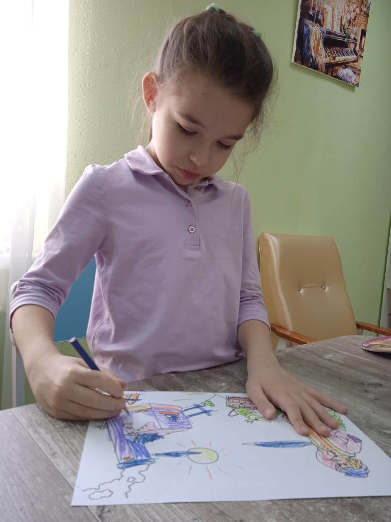 Млава раскрашивает