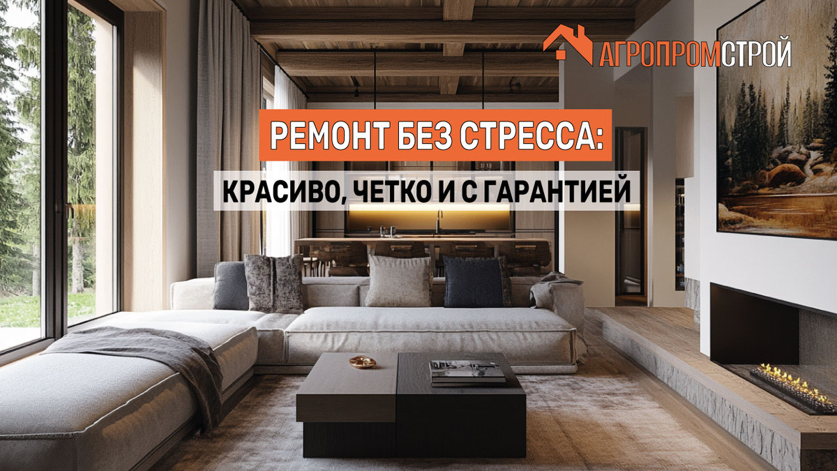 И если за дело берётся Агропромстрой, вы можете быть уверены: всё будет сделано на совесть