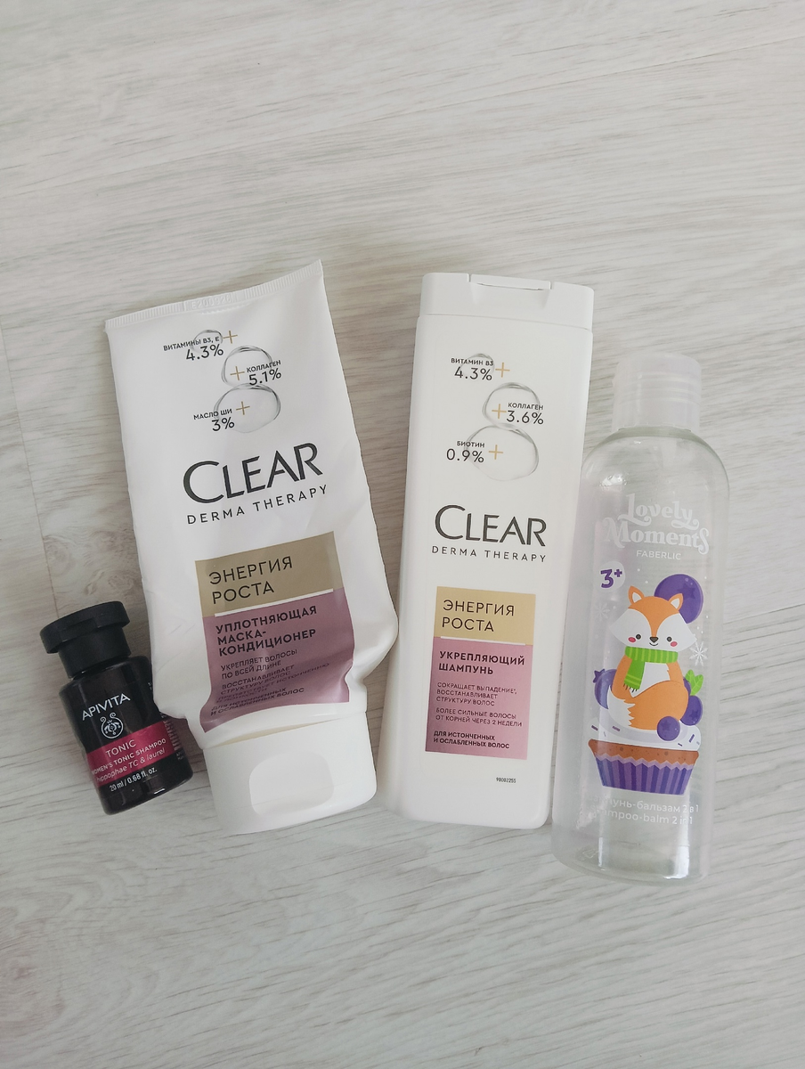 Пустышки для волос 4 шт.