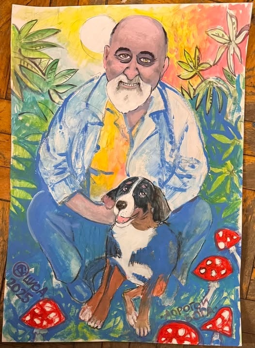 Владимир Богомяков. Рисунок. Фото со страницы ВКонтакте Владимира Богомякова 