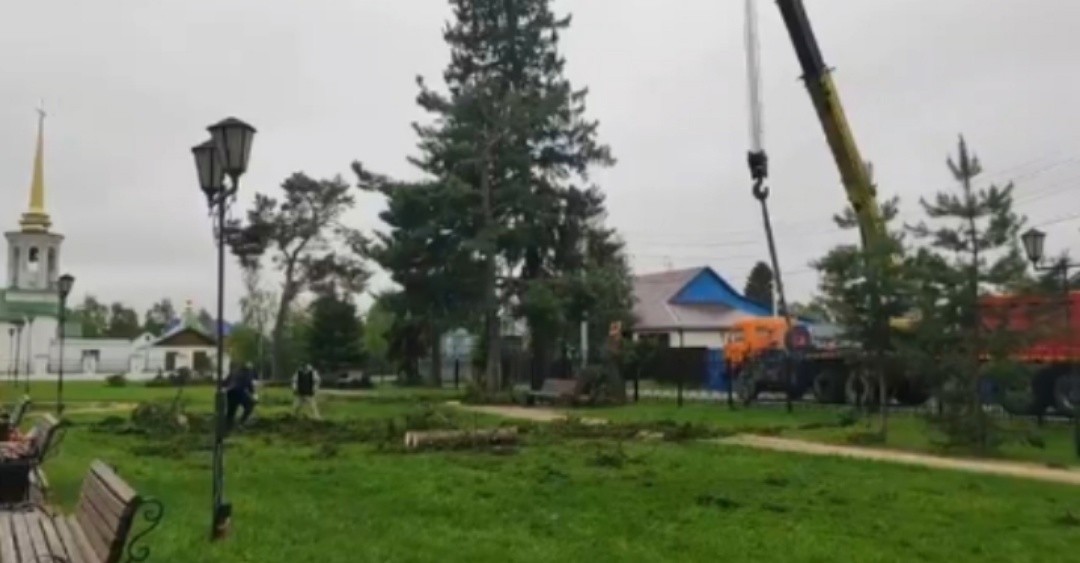    Глава Березовского района поблагодарил правительство Югры и спасателей за помощь в устранении последствий урагана