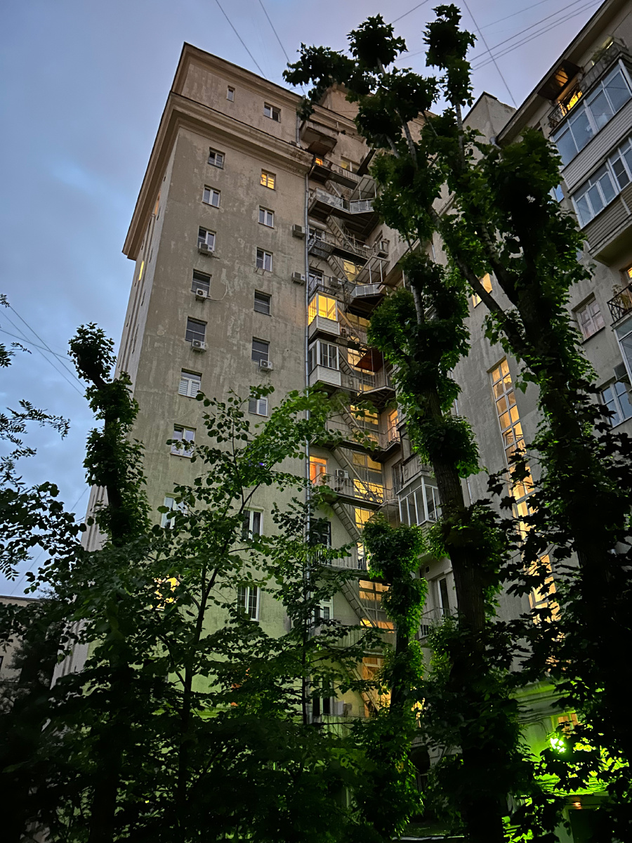 Вид из дворика. Фото автора 