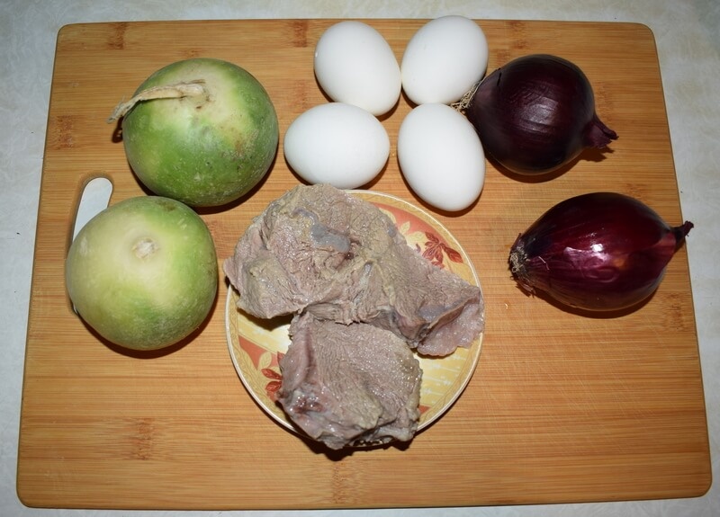 Подготавливаем ингредиенты