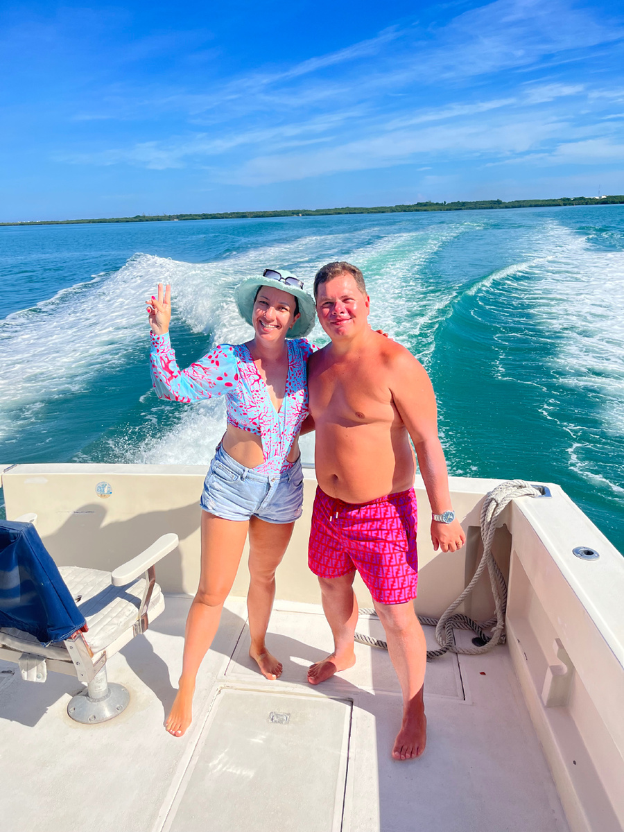 Начало экскурсии, отплываем