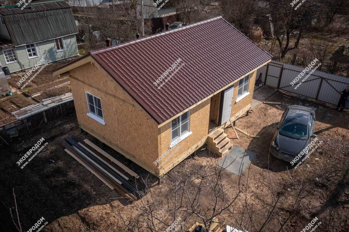 Строительство дома "Сноу"