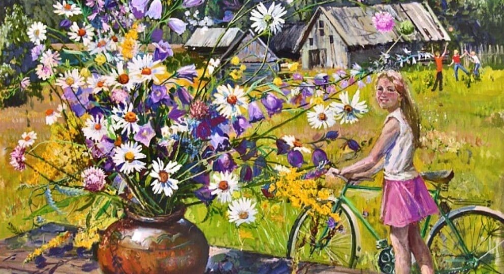 Лето - это маленькая жизнь Подборка прекрасной живописи от разных художников