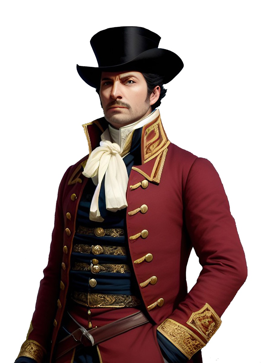 Граф Жуков (илюстрация нейросети dream.ai)