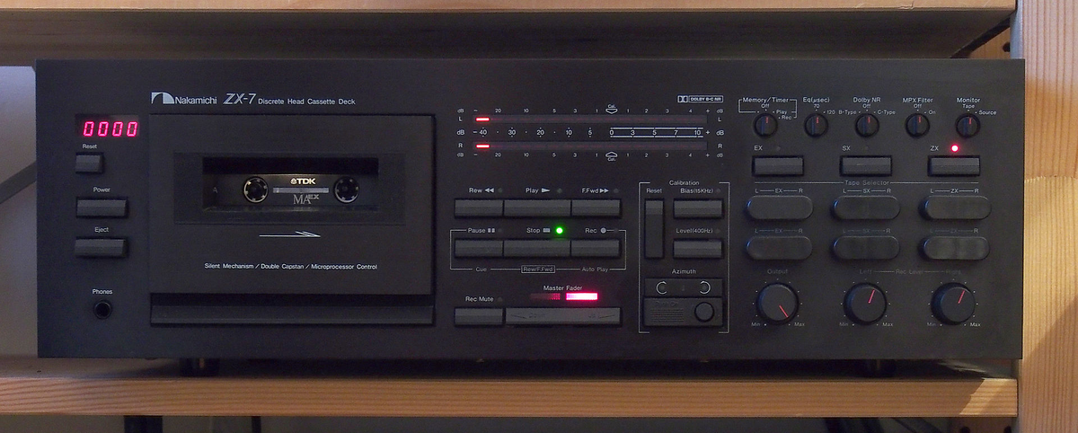 Nakamichi ZX-7. Фото: Википедия