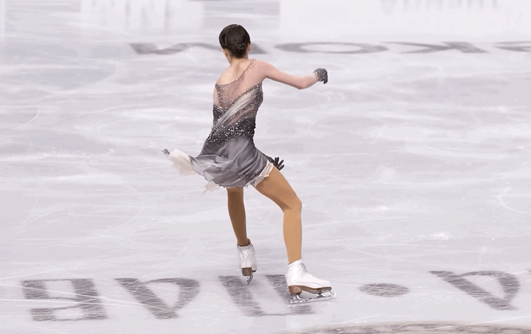 Тройной флип ойлер тройной сальхов (3F+eu+3S)