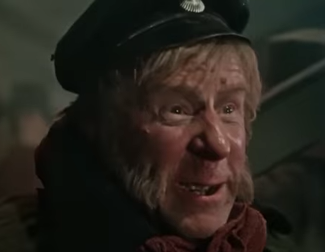 Сергей Мартинсон в роли Лукьяна Лебедева в фильме "Идиот", 1958 год