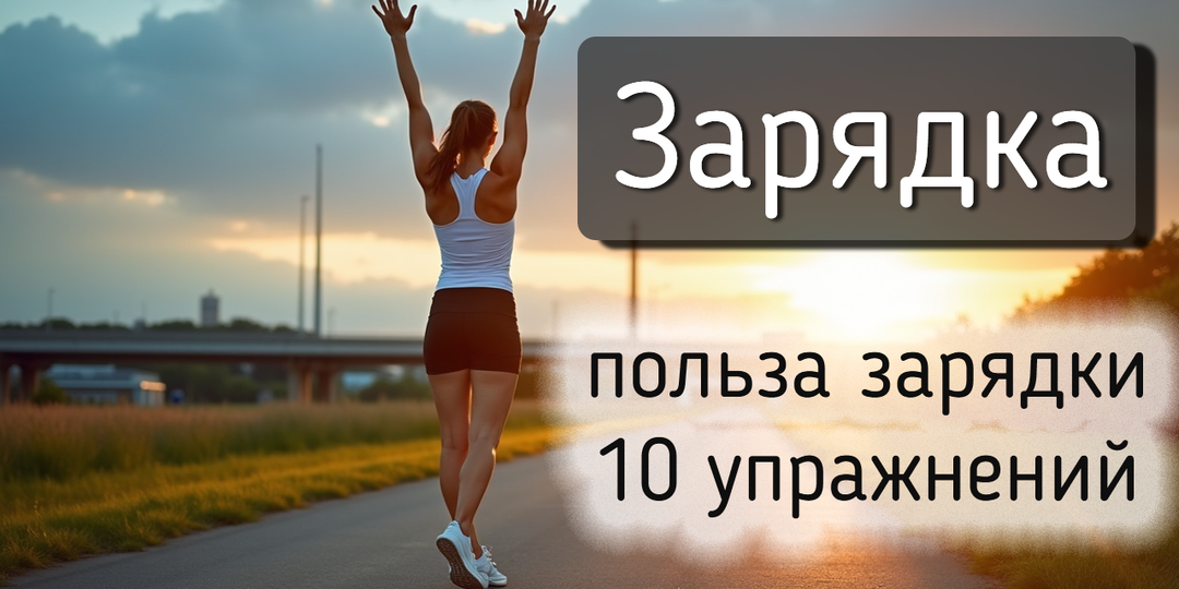 💥 Начните утро с энергии! Топ-10 простых упражнений для утренней зарядки