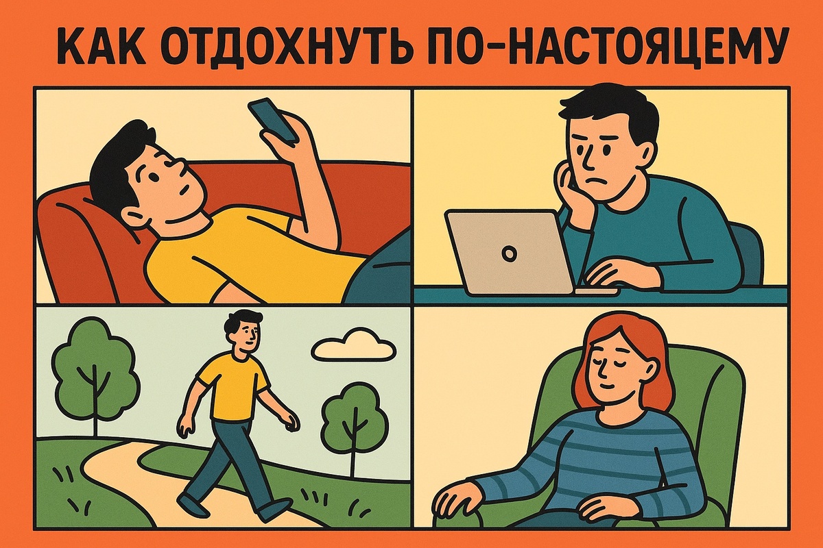 Как правильно отдыхать: 4 лайфхака, которые реально работают