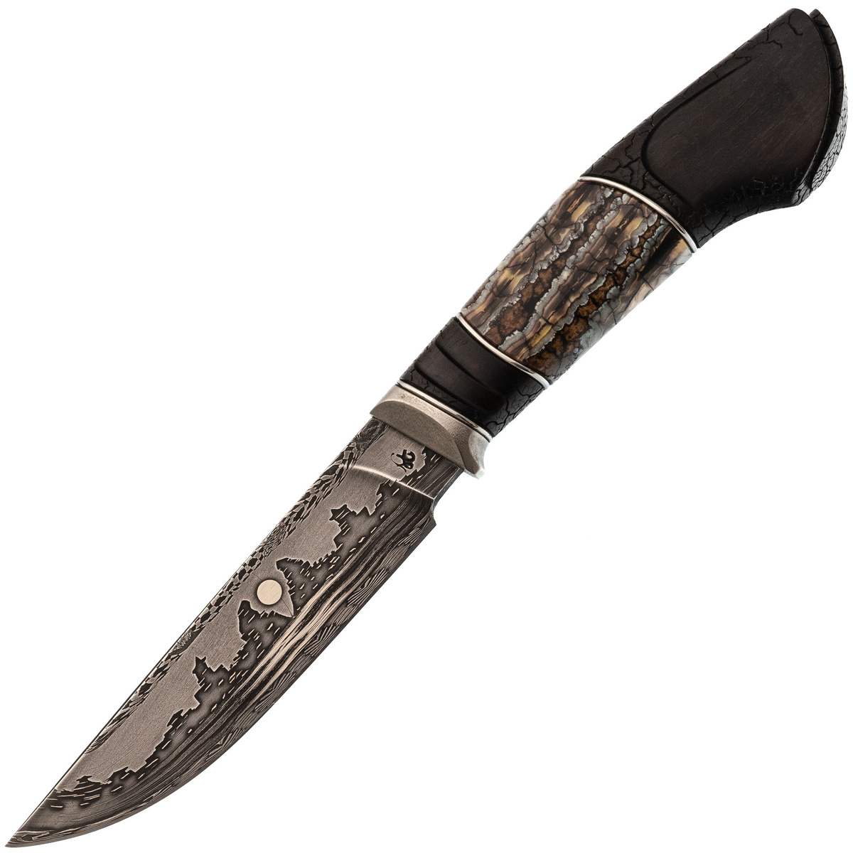 Авторский нож Затерянный мир. Кузнец Влад Матвеев.