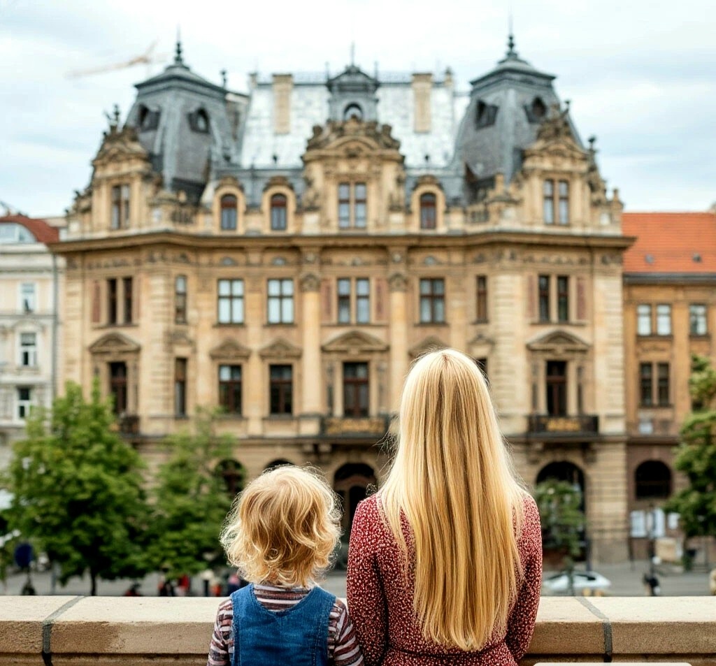 Мама, а кто это построил сказочный дворе посреди города?